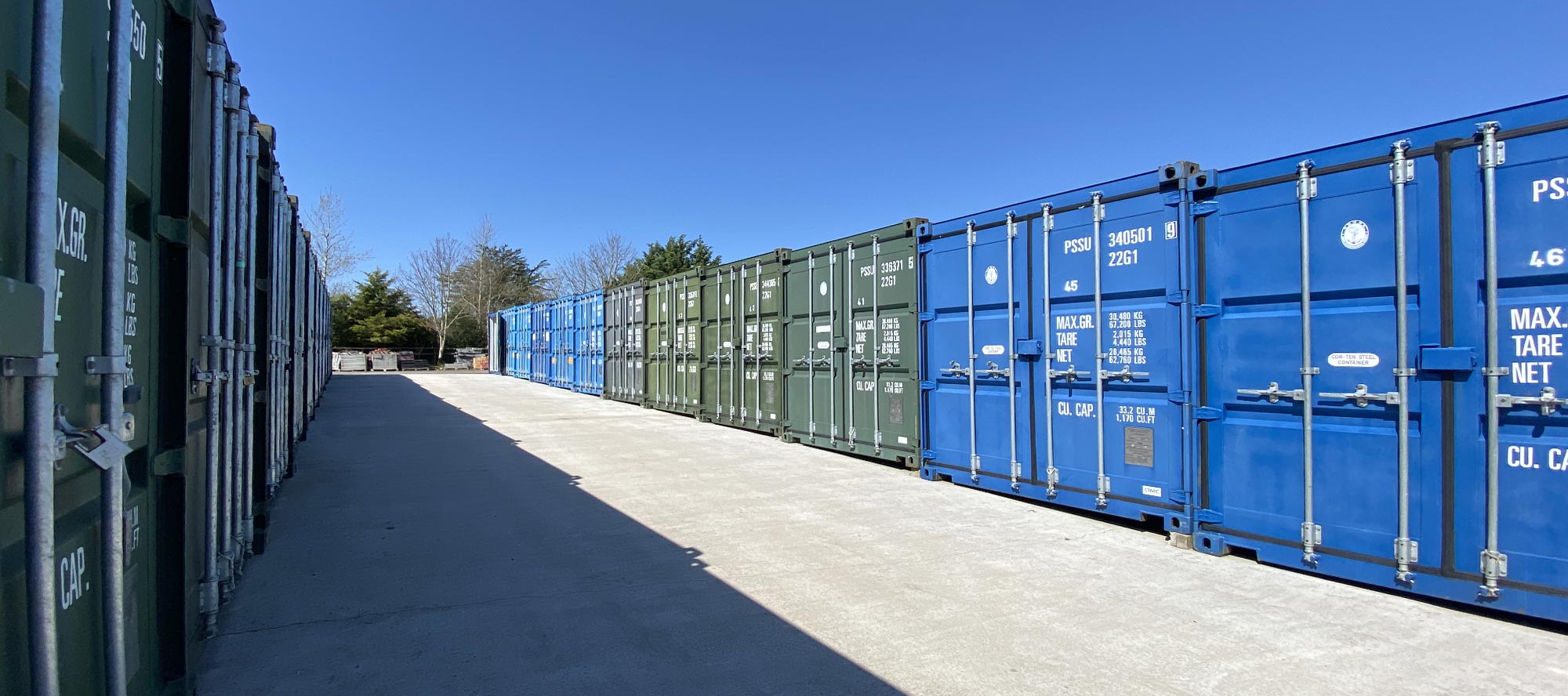 Bell Storage secure containers facility